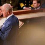 King Charles addresses a joint meeting of Congress on Tuesday. Elizabeth Frantz/Reuters